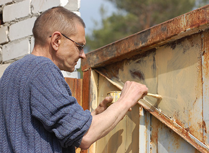 Restaurando los metales oxidados de tu casa